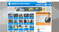 Desktop Screenshot of new-study-hall.com